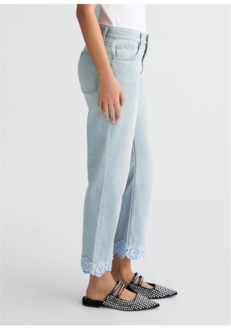 pantalone straight uncinetto Liu Jo | WA5493DS05978897